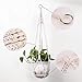 VISEMAN Macrame Plant Hanger-Outdoor Indoor Hanging Planter Holder/Hanging Basket Flower Hangers Cotton Rope with Bead for Home Decor
