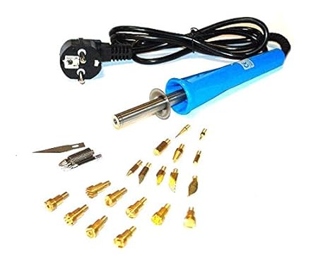 Lötkolben Brandmalkolben Brennstempel Brennkolben für Holz Kork Leder 30W ZD972A