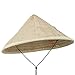 Coolie Hat Asian Japanese Large Straw Bamboo Sun Rice Farmer Costume Accessory