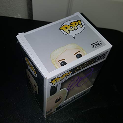 5 EMILIA+CLARKE+Autographed+DAENERYS+TARGERYEN