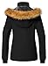 Wantdo Women's Waterproof Ski Jacket Windproof Winter Snow Coat Mountain Snowboarding Jackets Outdoor Fleece Parka