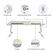 Laptop Bed Tray Table, Nearpow Adjustable Laptop Bed Stand, Portable Standing Table with Foldable Legs, Foldable Lap Tablet Table for Sofa Couch Floor - Medium Size