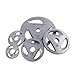 CAP Barbell 2-Inch Olympic Grip Weight Plates, Single, Gray, Various Sizes, 45 lb