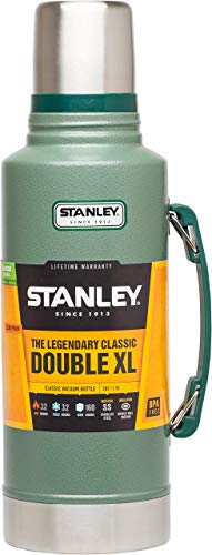 Stanley Classic Legendary Thermoskanne, Hammertone Green, 1.9L