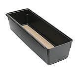 Rubbermaid 1922442 Interlock Drawer Organizer Bin, 3 by 9-Inch, Black (2 Pack)
