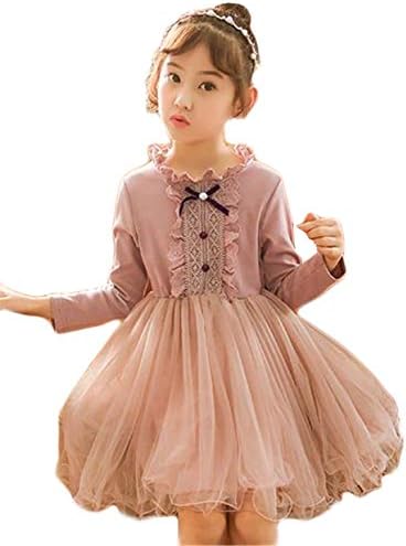 ジャンーウェ 女の子 春秋 長袖 チュール ワンピース Aライン ドレス 入学式 結婚式 発表会 フォーマル かわいい デポー 女児 刺繍 七五三 ジャンーウェ 女の子 春秋 長袖 チュール ワンピース Aライン ドレス 入学式 結婚式 発表会 フォーマル かわいい デポー 女児 刺繍 七五三