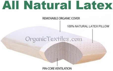 Amazon Com Organictextiles All Natural Talalay Latex Organic
