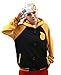 Xcoser Teenager Soul Cosplay Track Jacket Hoodie Costume Yellow and Black L