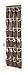 Whitmor Over The Door Shoe Shelves - 24 Sections - Java
