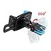 NOPNOG Universal Perfume Phone Air Vent Car Mount Holder Cradle for iPhone 5s/6/6s/7 Plus, Samsung Galaxy S5/S6/S7 GPS, 360 Rotating
