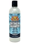 NEW All Natural Pet Oatmeal Shampoo | Hypoallergenic Conditioning and Deodorizing Formula for Dogs Cats & More | Treatment Wash to Sooth Dry Itchy Skin | Relieving Aloe Vera, Vitamins & Conditioner