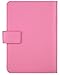 Travelambo RFID Blocking Leather Passport Holder Wallet Cover Case Wing Pocket(pink)