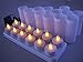 Rechargeable LED Candle TeaLight (Set of 12) - Flameless LED Candle Lights - Flickering Amber,Battery Operated/Powered Candles,No Wax No Mess, No Fire Risk, Windproof, Portable【ARTECHCO】