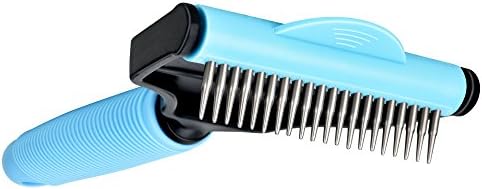 TimberRain 2-in-1 Deshedding Brush, Professional Grooming Brush for Dogs and Cats, For Different Dogs and Cats, Safe Deshedding Tool for Dogs and Cats