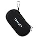 Hard Carrying Case, Carbon Fiber Design, Ego Travel Vape Case Multiple Uses [CASE ONLY] (Black)
