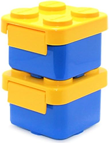Brick Lunch Boxes Bento for Children Toddler Kids To Go For Travel and Picnic (Non-Toxic Material Used Product) (SYY)