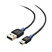 Cable Matters 2-Pack USB to Mini USB Cable 15 ft (Blue Yeti Microphone Cord/USB Cable Cord for Canon Rebel/PowerShot/EOS Cameras) Works with Blue Yeti USB Microphone, Blue Snowball iCE USB Microphone