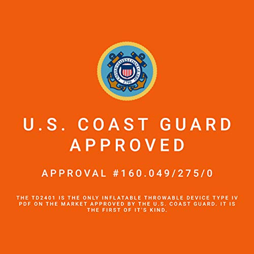 ThrowRaft TD2401 Type IV Inflatable Throwable PFD Flotation Device, USCG Approved - Thumbnail 4