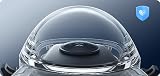 Insta360 X3 Invisible Dive Case with Dome Port for Clear 360 Underwater Shots view 10