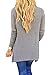 DOKER Women's Tassels Hem Cloak Blouses Poncho Wrap Shirt