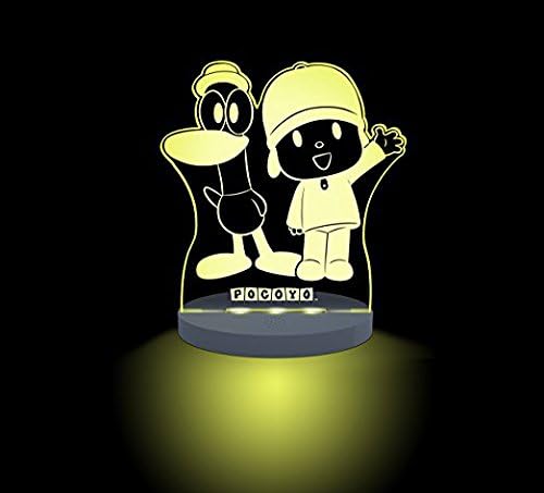 Total Dreamz Pocoyo and Pato Multicolored LED Night Light