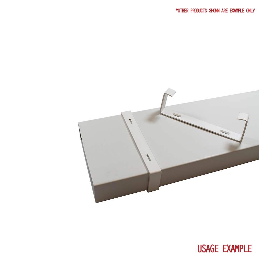 Kair Rectangular Ducting Retaining Clip 204mm x 60mm Support Bracket