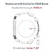 Simpeak Fashion Elastic Band Compatible with Fitbit Blaze Smartwatch Fitness, Large(7.28