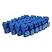 50PCS Peg Hook Stop Lock for Prevent The Sweep Theft of Displayed Products on A Wire Peg, Plastic Blue 6mm Security Lock, Retail Shop Anti-Theft Display Slatwall and Pegboard Hook Lock