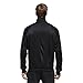 adidas Men's Essentials 3-Stripe Tricot Track Jacket, Black/Black, X-Large
