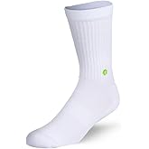 Ethika Men's Crew Sock | White -Flo Green-