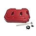 SXMA 10L Fuel Tank Cans Spare 2.6 Gallon Portable Fuel Oil Petrol Diesel Storage Gas Tank Emergency Backup (Pack of 1) Red