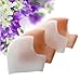 BeautyMood 2 Pairs Plantar Fasciitis Silicone Gel Sleeve Breathable Protective Heel Air Support ，Reduce Pressure on Heel, Relief Heel Pain and Cracked Heel