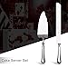 OTW PAVILION 2 Piece Wedding Cake Knife and Server Set,18/10 Stainless Steel Cake cutting Set Pie Server Cake Cutter Knife for Birthday,Anniversary,Holiday,Baby Shower,Party