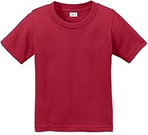 Joe's USA(tm) Toddler Tees Soft and Cozy Cotton T-Shirt Size-2T,Red