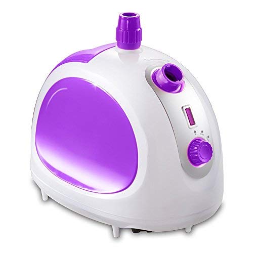 PowCube Garment Steamer,with Standing Hanger 1L Water Tank 2 Level Steam Adjustment,Color Random
