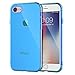 Shamo's Crystal Clear Shock Absorption TPU Rubber Gel Case (Clear) Compatible with iPhone SE 2022 (3rd Generation), iPhone SE 2020 (2nd Generation) iPhone 8 and iPhone 7 (Lavender)