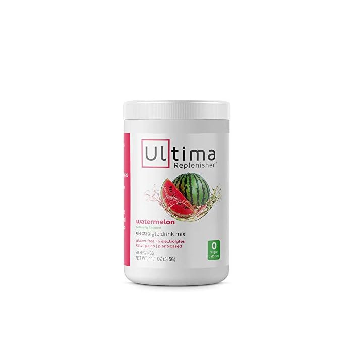Ultima Replenisher Hydration Electrolyte Powder- 90 Servings- Keto & Sugar Free- Feel Replenished, Revitalized…