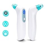 KINGDOMBEAUTY Pore Vacuum Microdermabrasion Blackheads Acne Suction Removal Cleaner Extraction Tools Personal Diamond Microdermabrasion Machine Exfoliates for Facial Renewal