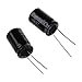 TOOGOO(R) 2 Pcs 1000uF 35V 105C Radial Electrolytic Capacitors Black 21x13mm