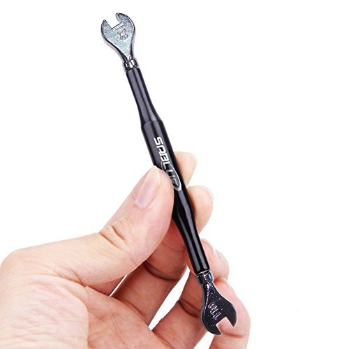 SABLUE Bike Bicycle repair tools Bicycle Wheel Spoke Nipple Wrench Wrenches Tool Kit (11G/12G, 14G/15G, MAVIC 7/9mm, Flashlight, Bag) - Thumbnail 2