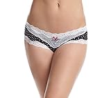 Maidenform White Dot Cheeky Hipster Panty
