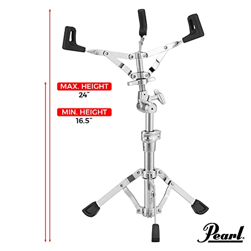 Pearl S930 DoubleBraced Snare Drum Stand with Gearless UniLock Basket