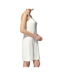 HONFON - Sujetador acolchado para mujer, modal, ajustable, antideslizante
