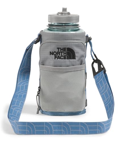 The North Face Borealis Trinkflaschenhalter - Verstellbarer Gurt, Wasserabweisende Oberfläche, Außentasche mit Schlüsselhaken, Beton, One Size