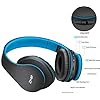 zihnic-Wireless-Over-Ear-Headset-with-Deep-Bass-Bluetooth-and-Wired-Stereo-Headphones-Buit-in-Mic-for-Cell-Phone-TV-PCSoft-Earmuffs-Light-Weight-for-Prolonged-Wearing-BlackBlue zihnic Wireless Over-Ear Headset with Deep Bass, Bluetooth and Wired Stereo Headphones Buit in Mic for Cell Phone, TV…