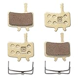 Dymoece 2 Pairs Bicycle Disc Brake Pads Compatible Sram Avid BB7 Juicy 3 5 7 (Resin,Semi-Metallic,Sintered Metal) SCP-BB7