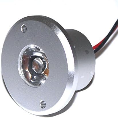 Blue LED Module Aluminum Waterproof Marine Car 9-14V 3W AC/DC 12V (Pack of 2)