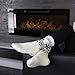 American Mammoth 3 Pairs Cozy Cabin Socks for Women - Aloe Infused Fuzzy Fluffy Comfortable Socks