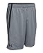 Under Armour Men's Tech Mesh Shorts, Steel (035)/Black, Medium