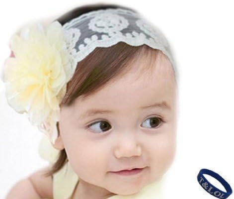 Little Flowers, Cotton Ribbon Baby Hair Band